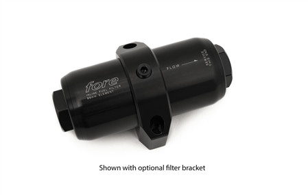 Fore Innovations 88mm Fuel Filter w/ Mounting Bracket - Anderson