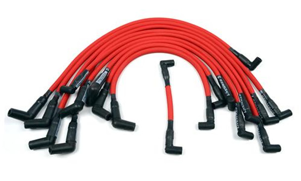 C9059RD 1986-95 Mustang Livewires Spark Plug Wire Set Red, 351W