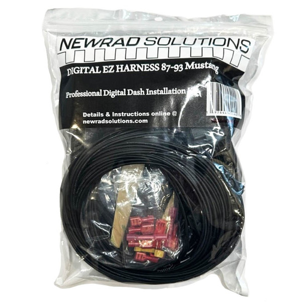 Dakota Digital Dash EZ Harness Professional Installation Kit for 87-93 Mustang