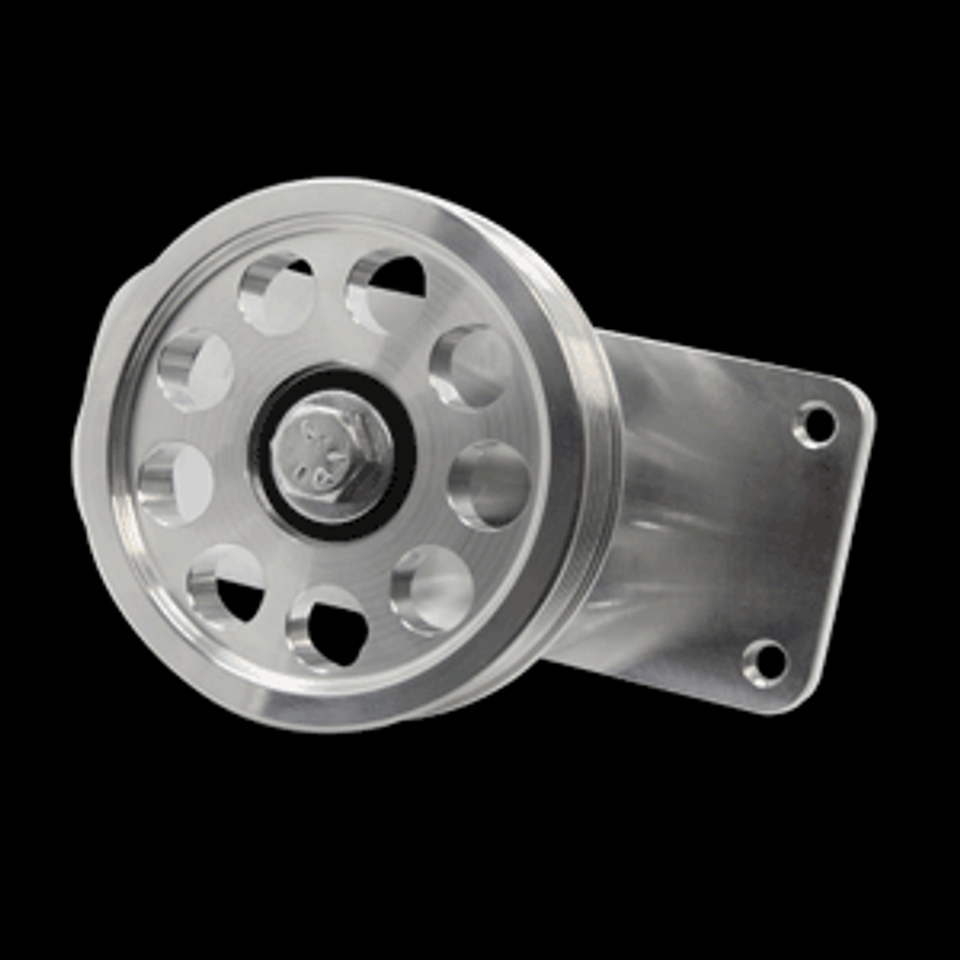 300510 UPR Mustang Billet Series Air Smog Pump Eliminator for 7995