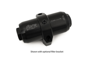 Fore Innovations 88mm Fuel Filter w/ Mounting Bracket - Anderson