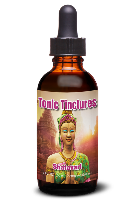 Tonic Tinctures Shatavari Liquid Extract Bottle
