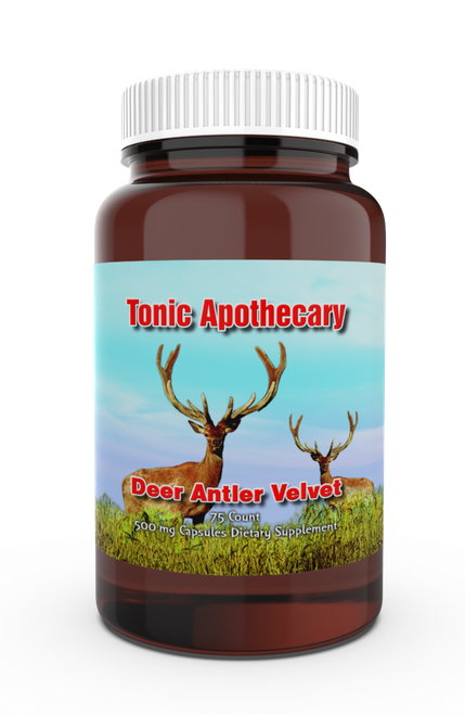 Tonic Apothecary Deer Antler Velvet Capsules 75ct Main