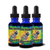 Tonic Tinctures Immuno-Bomb Echinacea and Goldenseal Liquid Extract Bottle 3 Pack