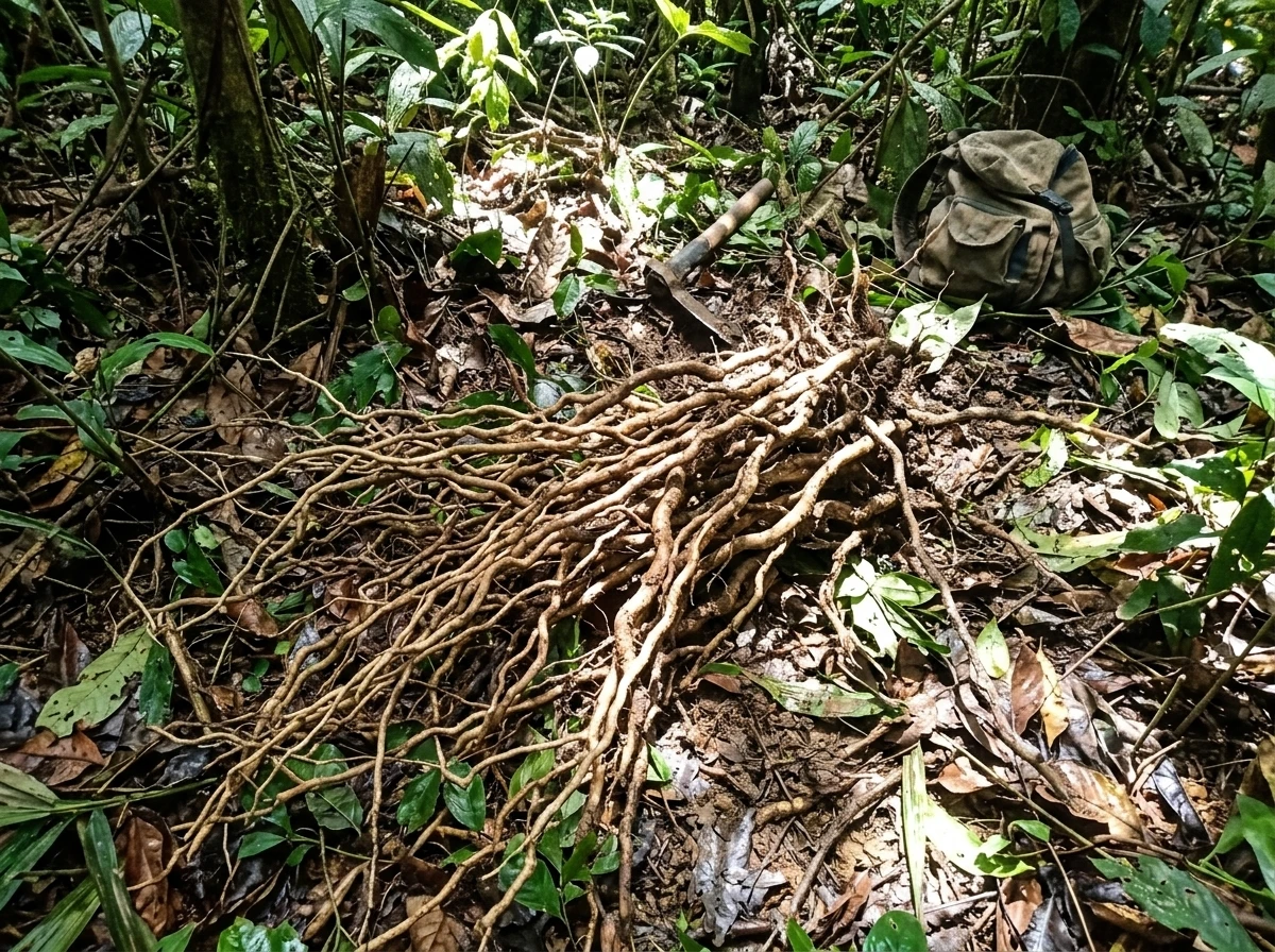 Legendary Tonic Elixir herbs in natural environment