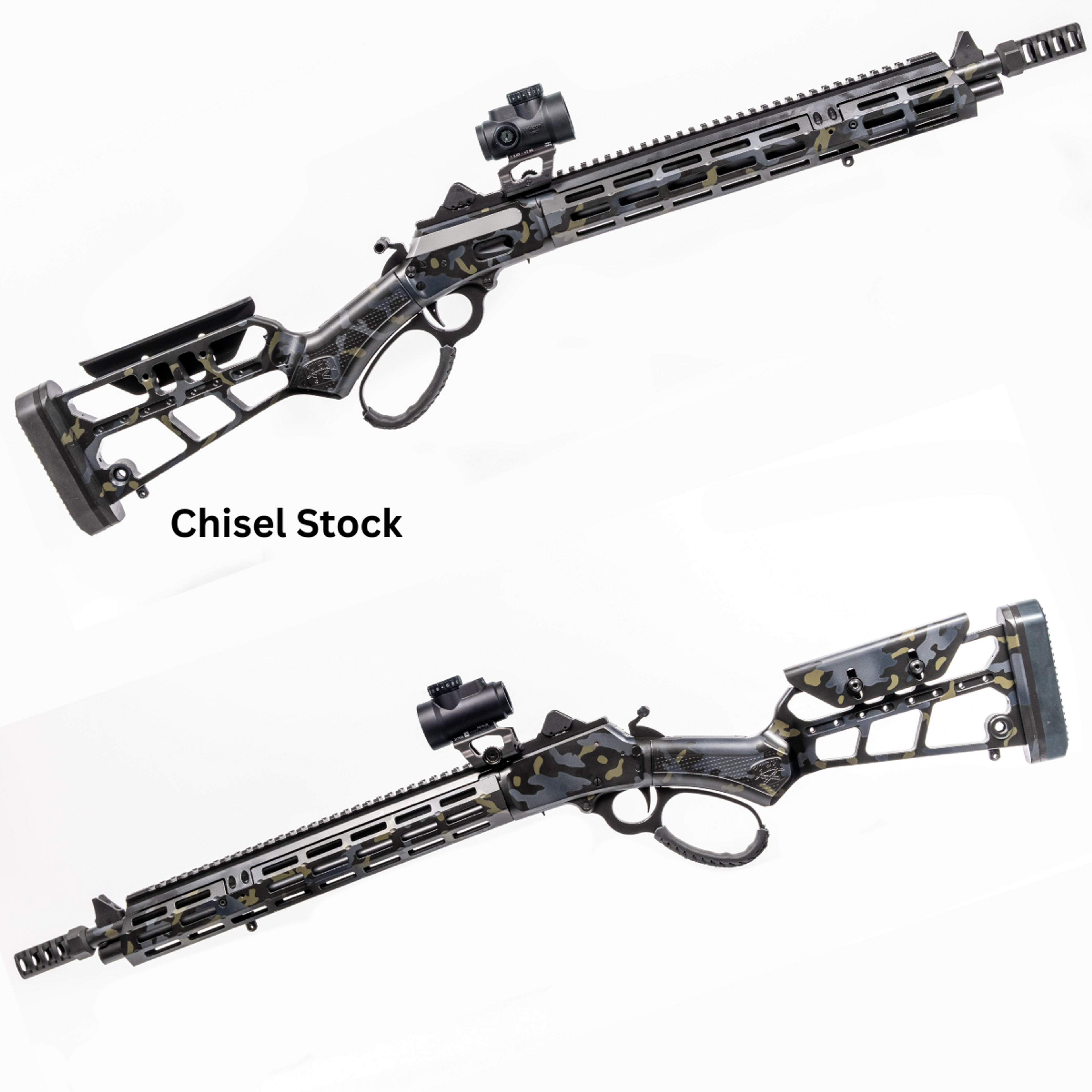 Dark Camo Cerakote - Fully decked out TAC-LEVER