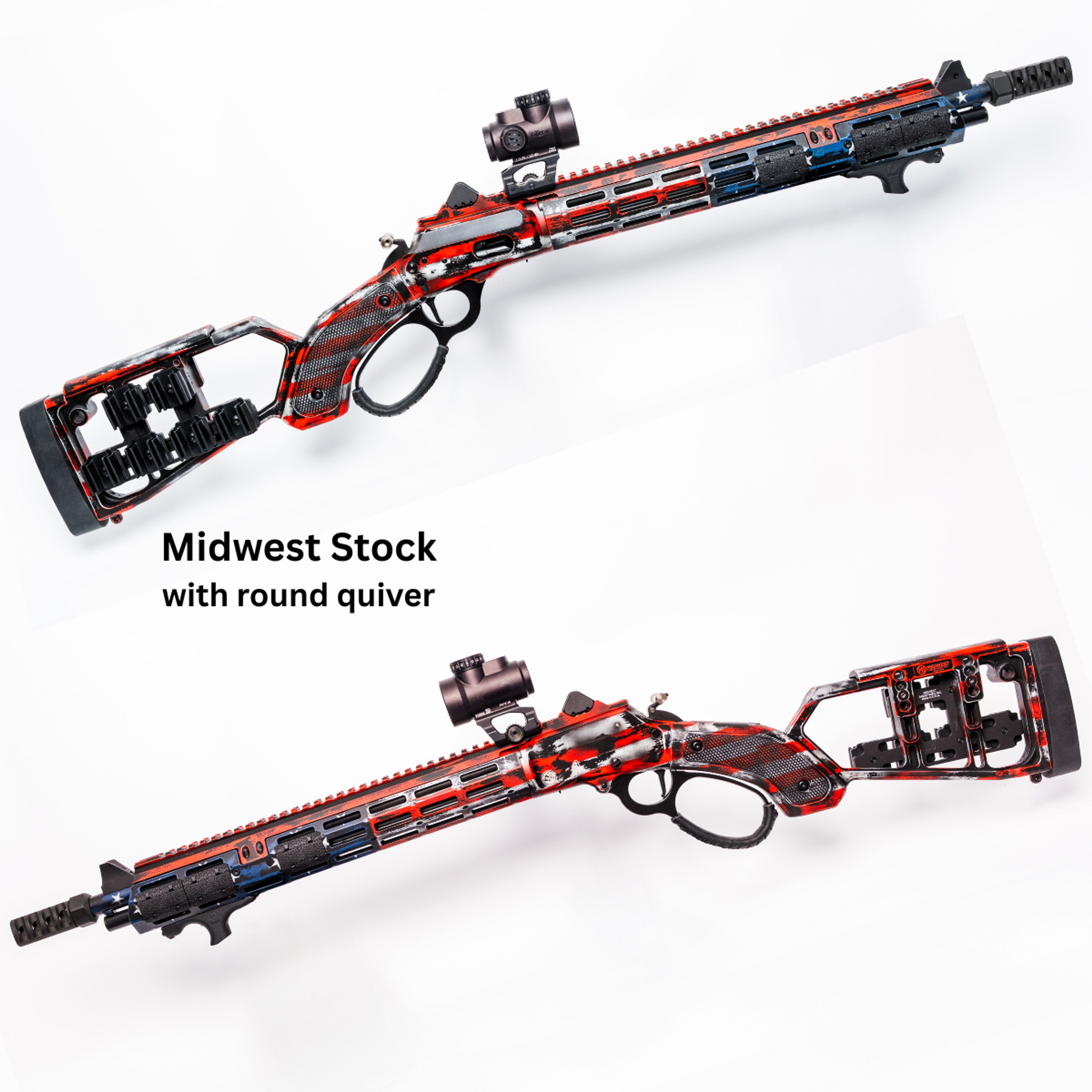 'Merica Cerakote - Fully decked out TAC-LEVER