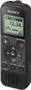 Sony Mono Digital Voice Recorder with Built-In-USB - Black