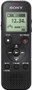 Sony Mono Digital Voice Recorder with Built-In-USB - Black