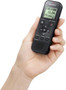 Sony Mono Digital Voice Recorder with Built-In-USB - Black