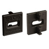 DeckWise Extreme4 Ipe Clip Black BiscuitStyle Hidden Deck Fastener Kit Hardwoods
