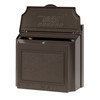 Whitehall Wall Mounted Locking Security Mailbox in French Bronze