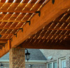 OZCO Ornamental Wood Ties 4" Standard Rafter Clips in Laredo Sunset