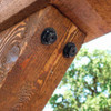 OZCO 1.5" Hex Cap Nut Ornamental Hardware