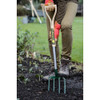 Bulldog Tools G302250 Garden Fork w/ Ash "D" Handle