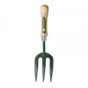 Bulldog Tools Hand Weeding Fork w/6" Hardwood Handle