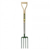 Bulldog Tools Border Fork w/28" Ash Shaft & "D" Handle