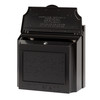 Whitehall Wall Mounted Locking Security Mailbox in Black
