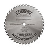 Forrest WW10401100 10" Custom Woodworker II Saw Blade for Square Cut Box and Finger Joints - 40 Teeth