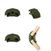 PlayWood Connector for Tool-Free Furniture (Military Green, 105 Degree, 2 boxes)