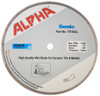 ALPHA Sonic Wet Blade for cutting Tile and Marble | TS10AL 10 inch dia