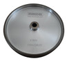 Rikon PRO Series 82-5180R CBN Grinding Wheel 180 Grit 8 inch Wheel 1-1/2 inch wide with Radius to Sharpen High Speed Steel Cutting Tools for your Woodworking Lathe