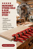 VMTW Band Clamp 6 pack for edge clamping, banding on shelving, cabinet edges, plywood edging, laminations
