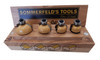 Sommerfeld's 8 Piece Cove and Roundover Bit Set 20023 1/2 inch shank For hand held router motors and Router Tables