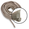Sommerfeld's Off White Vinyl Glass Retainer Molding For Securing Glass in your Cabinet Doors and other applications
