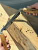 STRYI drawknife 5.9 inch (150mm) cut length, Woodworking hand tool, Shaving knife for cutting wood  comes sharp enough to shave with!