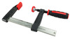VMTW F style easy open and close steel bar clamp with cast Iron jaws  3-1/4 throat 6-3/8 open   4 pack