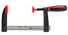 VMTW F style easy open and close steel bar clamp with cast Iron jaws  3-1/4 throat 6-3/8 open   4 pack
