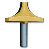 Sommerfeld Ovolo Router Bit Woodworking Tool 1CR,2-1/2CD,1-1/4CL,2-7/8OL,1/2SH