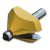Sommerfeld Chamfer Router Bit Tool w/Bearing 45CA,2-1/4CD,1-1/4CL,3-1/8OL,1/2SH