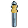 Sommerfeld Bull Nose w/Bearing Router Bit Woodworking Tool 1/8CR,3/4CD,5/8CL,2-9/16OL,1/2SH