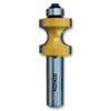 Sommerfeld Bull Nose w/Bearing Router Bit Woodworking Tool 1/4CR,1CD,1CL,2-15/16OL,1/2SH