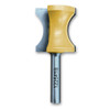 Sommerfeld Bull Nose Half Radius Router Bit Woodworking Tool 1CD,3/4CL,2-3/8OL,1/4SH