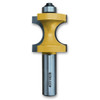 Sommerfeld Bull Nose w/Bearing Router Bit Woodworking Tool 3/8CR,1-1/4CD,1-1/4CL,3-3/16OL,1/2SH