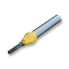 Sommerfeld Solid Carbide Straight Router Bit Woodworking Tool 1/8CD,7/16CL,2OL,1/4SH