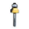 Sommerfeld Roundover Router Bit w/Bearing Woodworking Tool 1/8CR,3/4CD,13/32CL,2-1/8OL,1/4SH