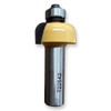 Sommerfeld Cove Router Bit Woodworking Tool w/Bearing 1/4CR,1CR,1/2CL,2 3/8OL,1/2SH