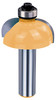 Cove Bit w/Bearing 3/8CR,1 1/4CD,9/16CL,2 9/16OL,1/2SH