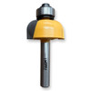 Sommerfeld Cove Router Bit Woodworking Tool w/Bearing 1/4CR,1CD,1/2CL,2 3/16OL,1/4SH