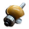 Sommerfeld Cove Router Bit Woodworking Tool w/Bearing 1/4CR,1CD,1/2CL,2 3/16OL,1/4SH