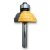 Sommerfeld Cove Router Bit Woodworking Tool w/Fillet w/2Brg1/4CR,1 1/8CD,17/32CL,2 1/4OL,1/4SH