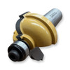 Sommerfeld Cove Router Bit Woodworking Tool w/Fillet w/3/8Brg1/4CR,1 1/8CD,17/32CL,2 9/16OL,1/2SH