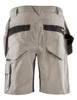 Blaklader 1637 Stretch Rip Stop Work Shorts with Utility Pockets