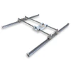 Natural Edge Slab Flattening Router Sled kit. Mill end grain cutting boards-wood slabs and epoxy pours with your router and the VMTW rail jig 30*48 nominal size for a slab up to 35.5*30