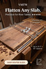 Natural Edge Slab Flattening Router Sled kit. Mill end grain cutting boards-wood slabs and epoxy pours with your router and the VMTW rail jig 30*48 nominal size for a slab up to 35.5*30
