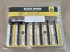 Fisch Black Shark 7pc Imperial Forstner Drill Bit Set 1/4-3/8-1/2-5/8-3/4-7/8-1
